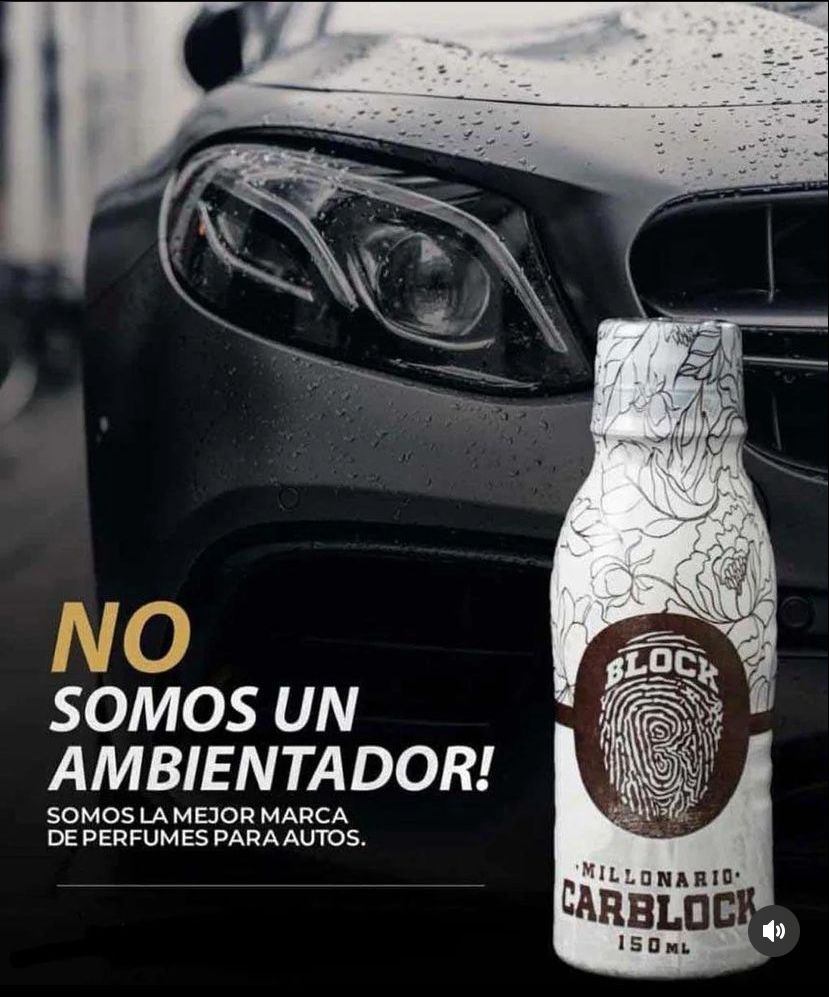 Descubre Carblock, el Perfume de Lujo para Tu Auto