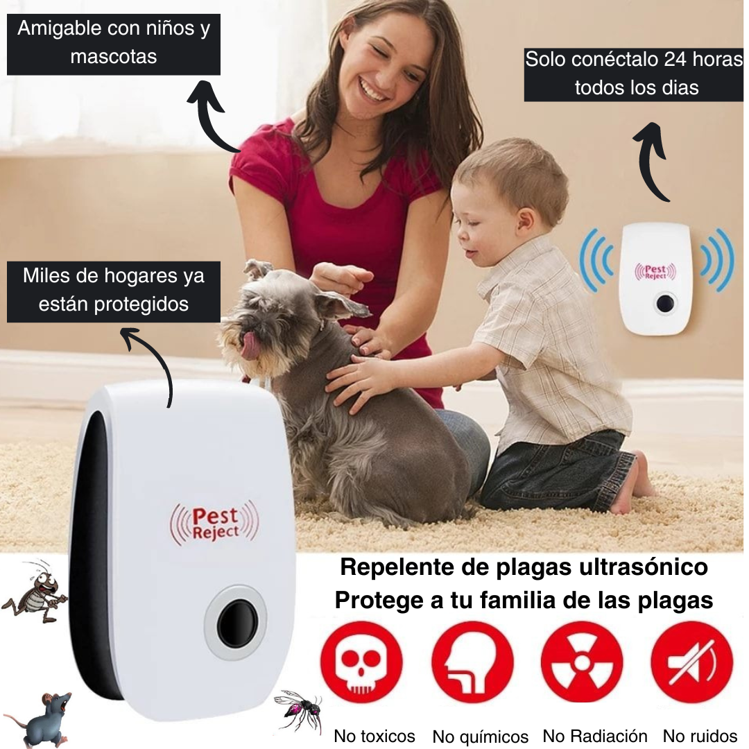 Repelente ultrasónico de plagas.