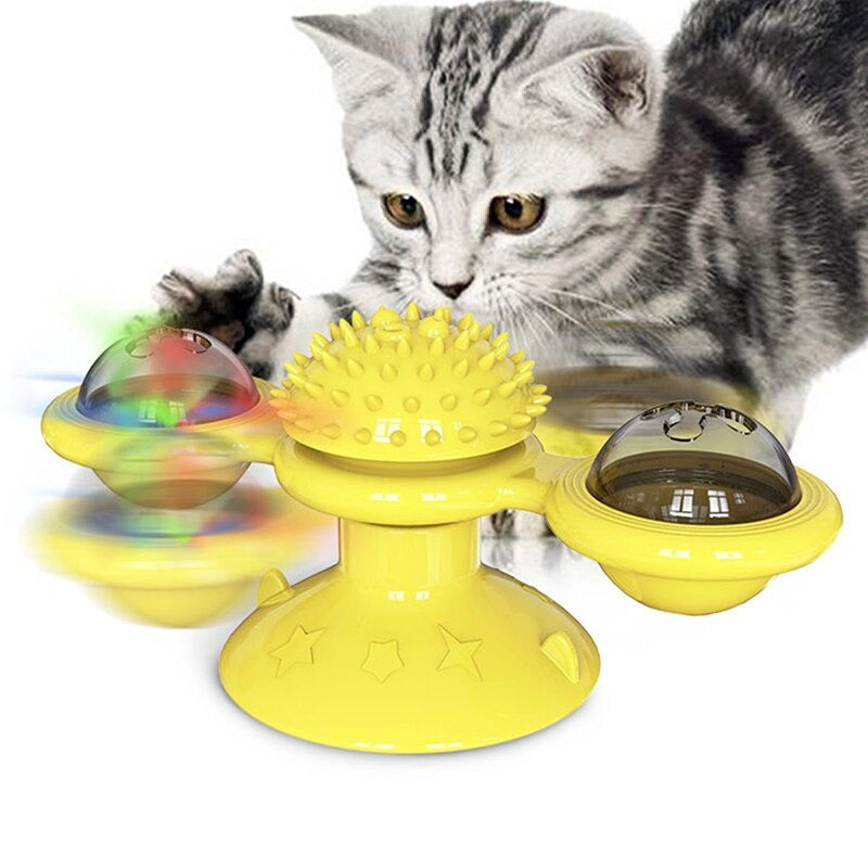 Juguete Interactivo Spinner Para Gato