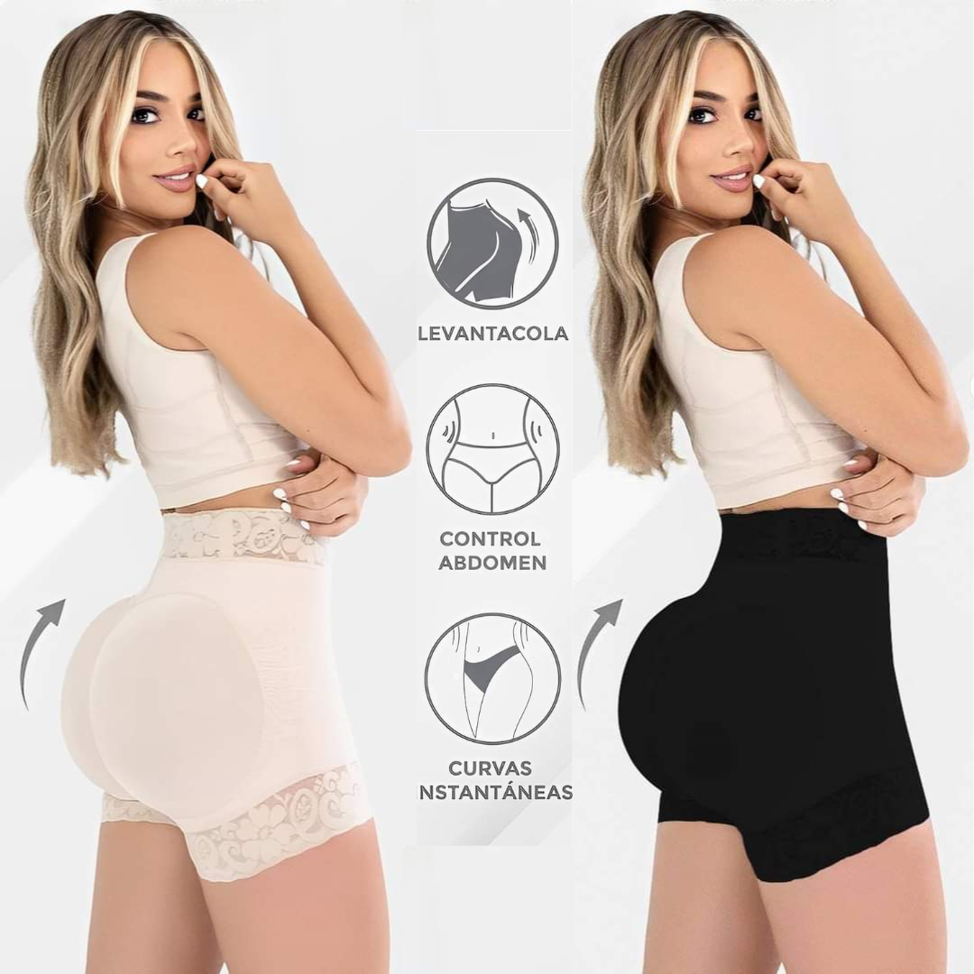 Short Powernet Control Abdomen Y Levanta Cola.