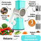Rallador y cortador de verduras 3 en 1