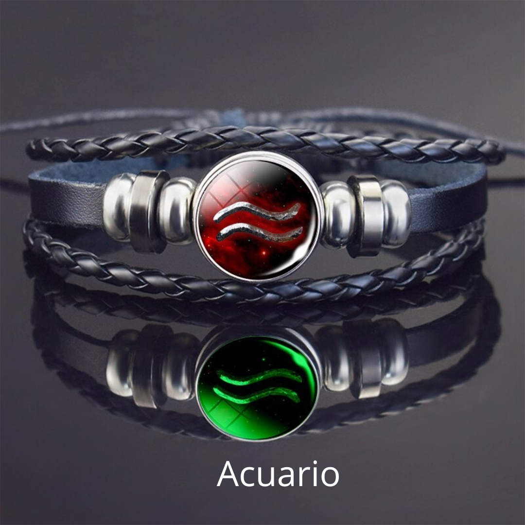 Pulseras zodiacales estilo  Rocker