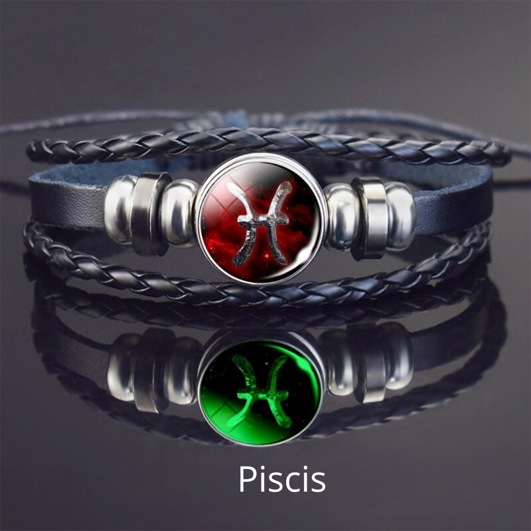 Pulseras zodiacales estilo  Rocker