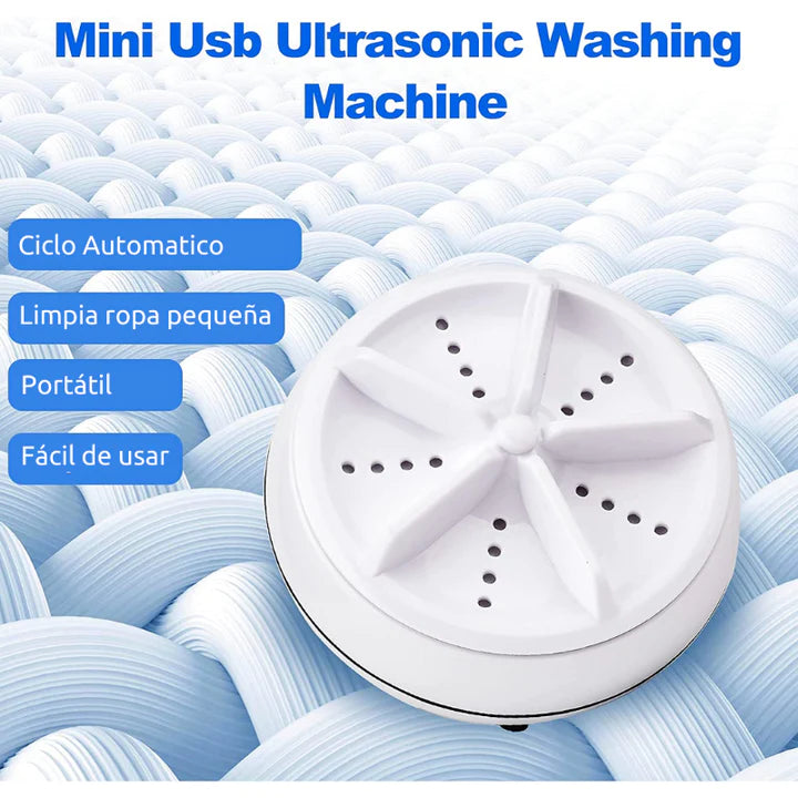 Mini lavavajillas, lavavajillas ultrasónico USB, lavadora de platos  domésticos, pequeña instalación sin lavavajillas, ahorra espacio, mini
